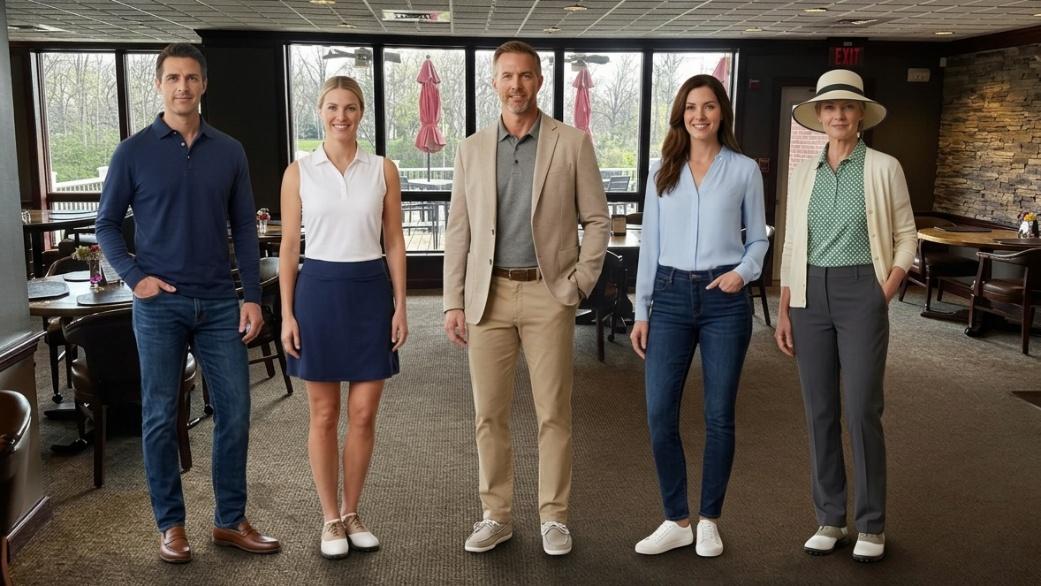 Grille Room attire examples